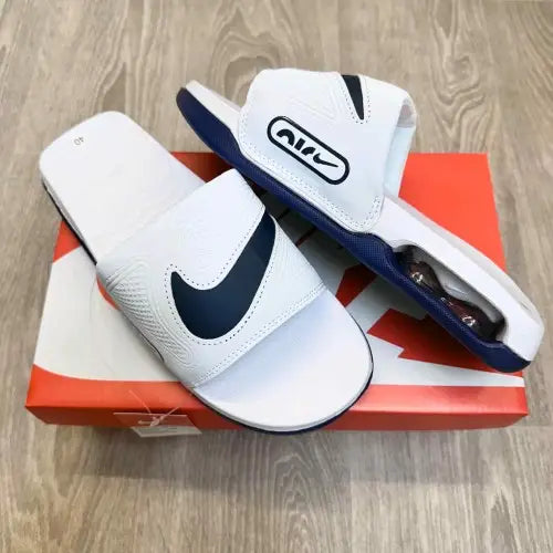 Nike Airmax Cirro White Navy Flip Flop Main image