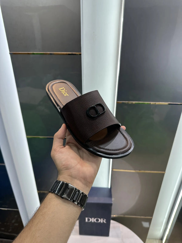 Dior_CD Brown Premium Slide