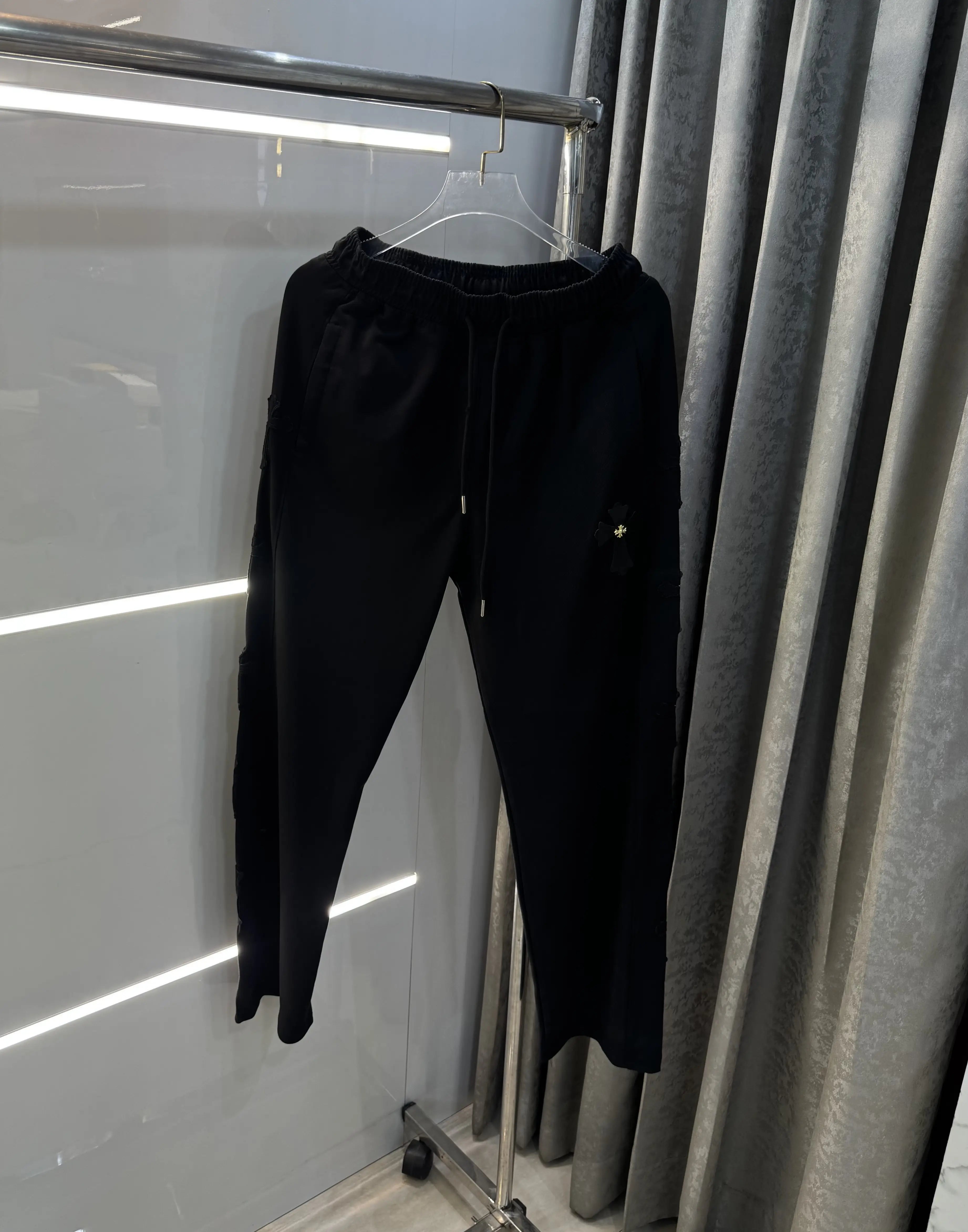 Chrome Hearts Black Logo Work Premium Trackpant Main image