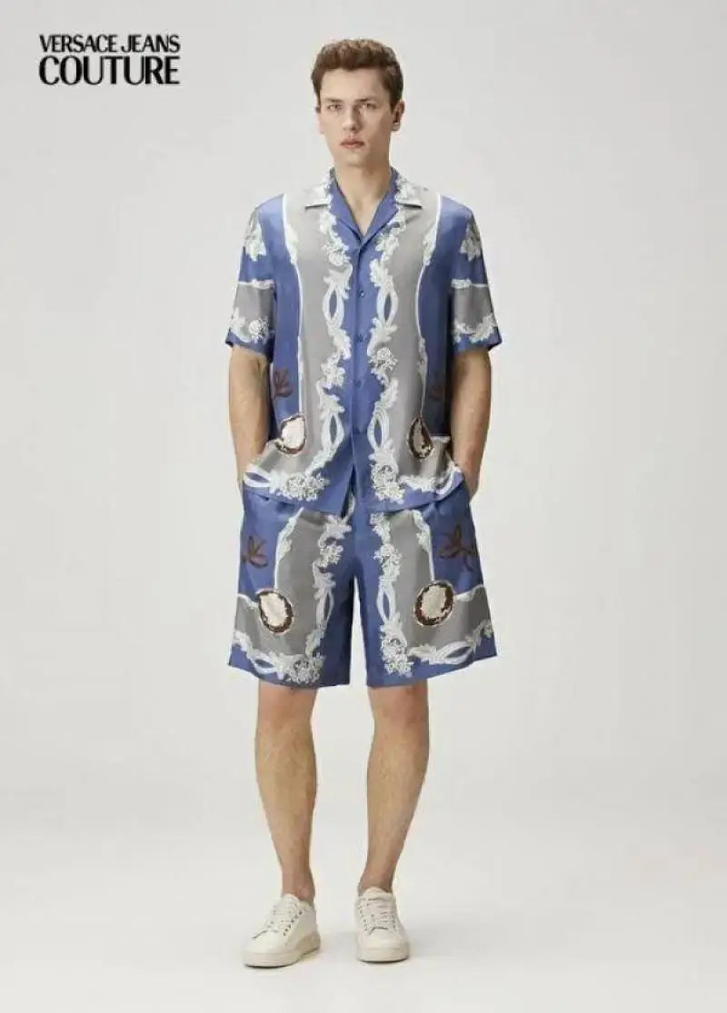 Versac_e Couture Imported Printed Extra Premium Cord Set (DN 523) Main image