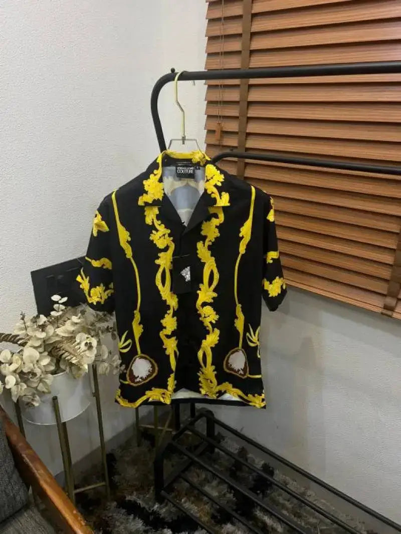 Versac_e Couture Imported Printed Extra Premium Cord Set (DN 523)