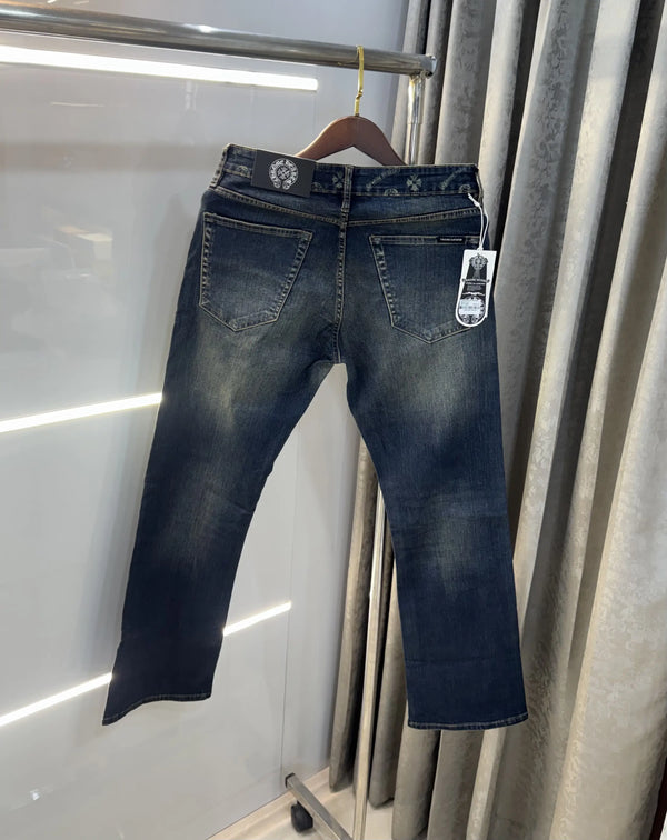 Chrome Hearts dark Greenish Imported Premium Denim