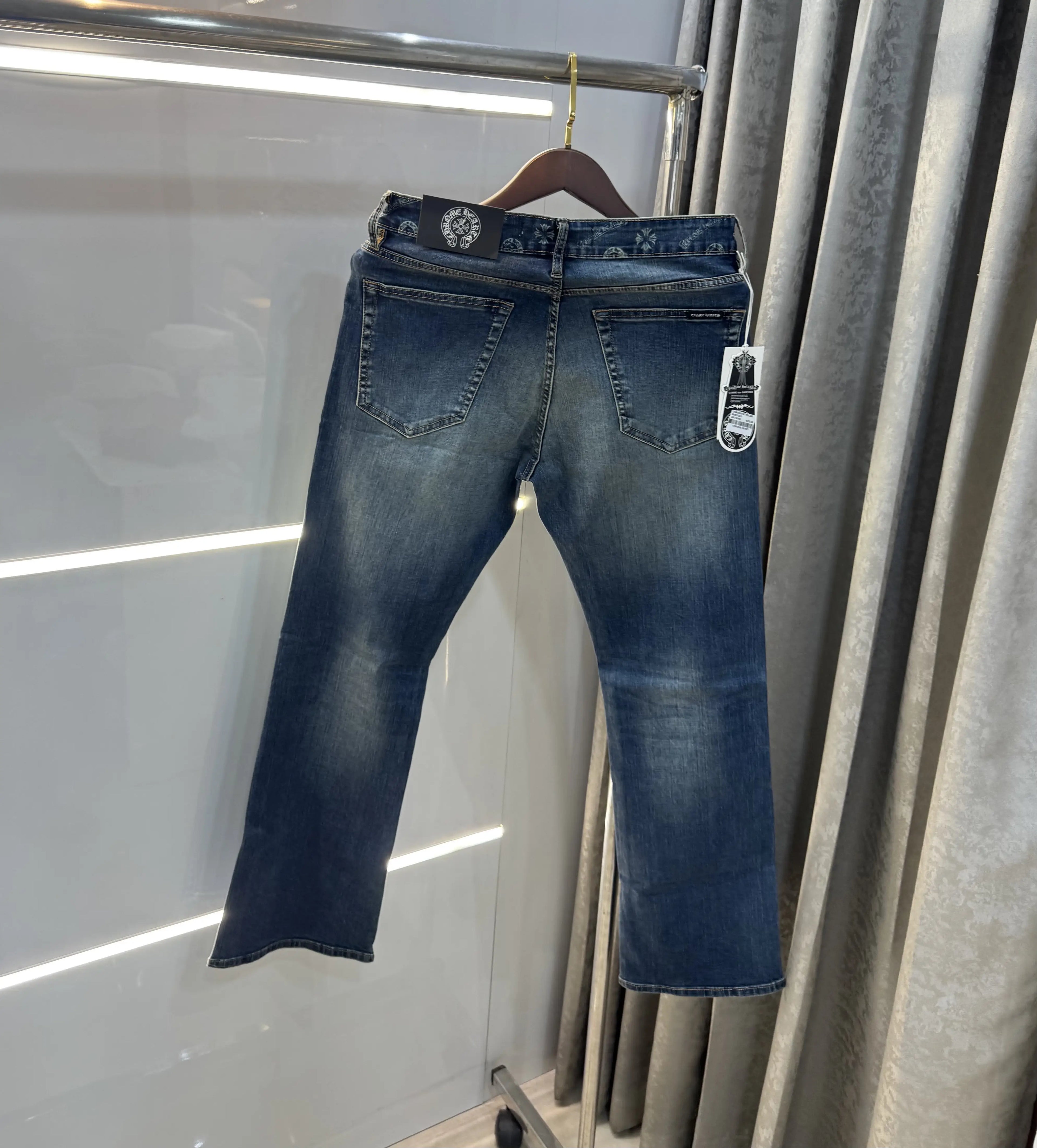 Chrome Hearts Light Greenish Imported Premium Denim