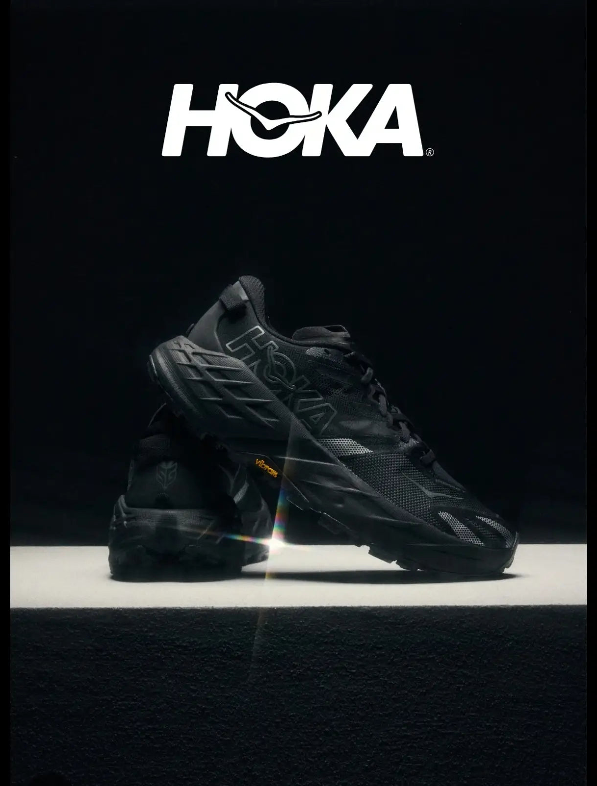 Hoka Speedgoat 7 Black Outer Orbit
