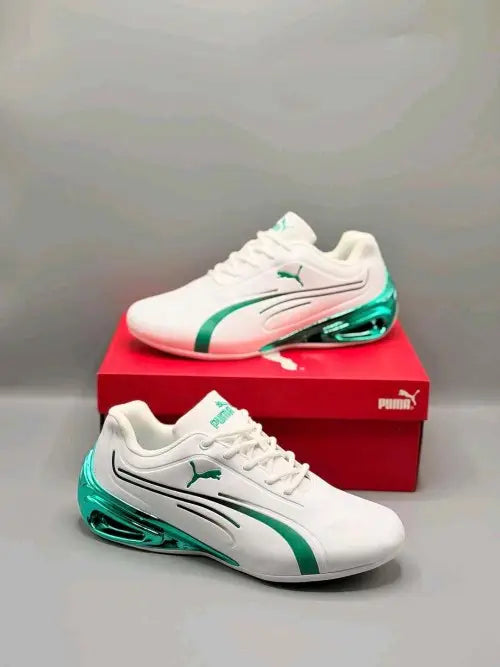 Pummaa Super GT Sport White Green