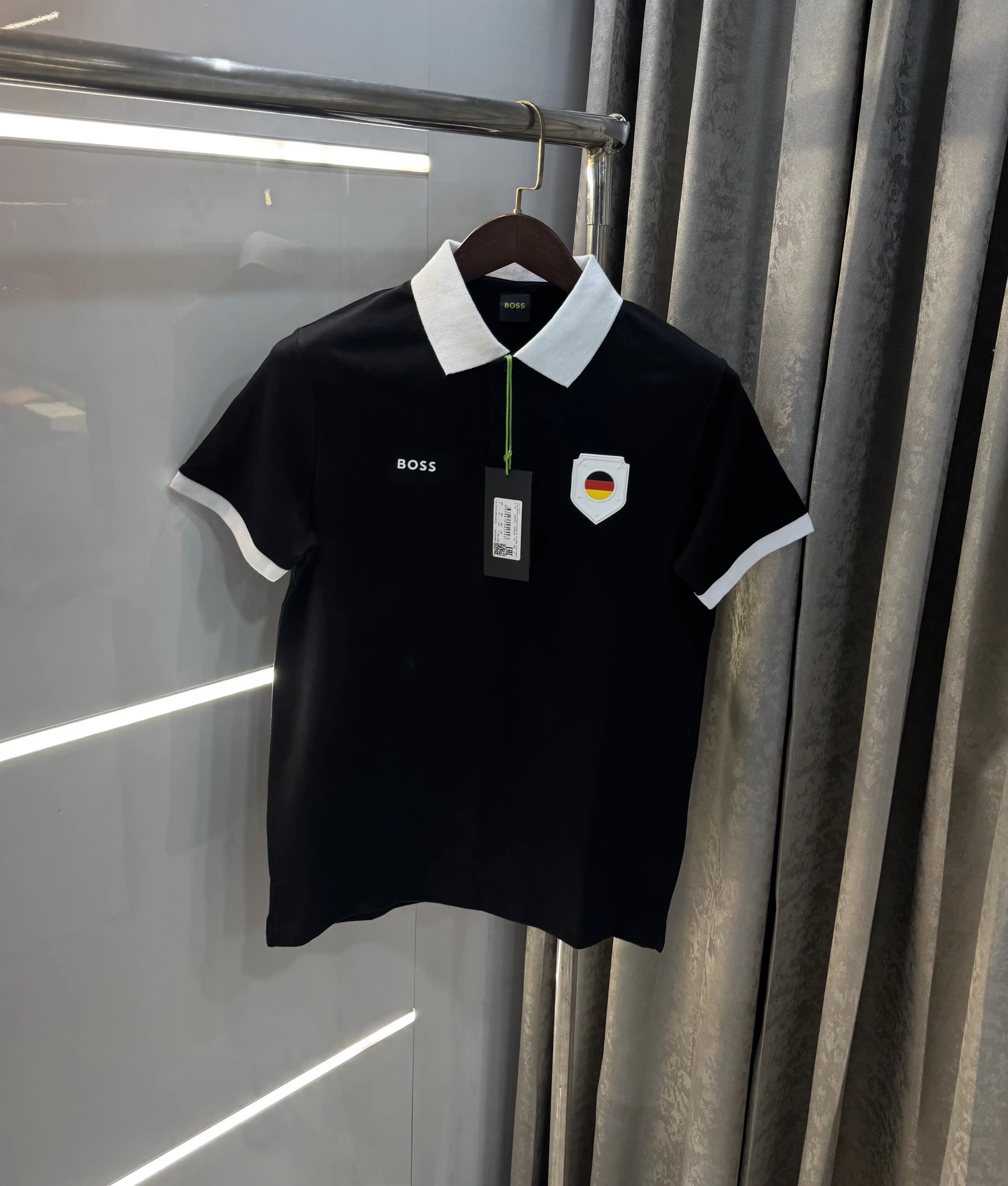 Hugo  Bos s Black Logo Work Premium Polo T-shirt Secondary image