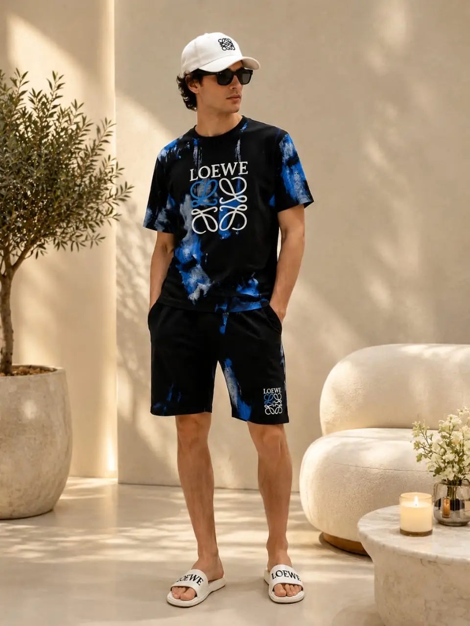 Loewe Black Logo Work Imported Cord Set Main image