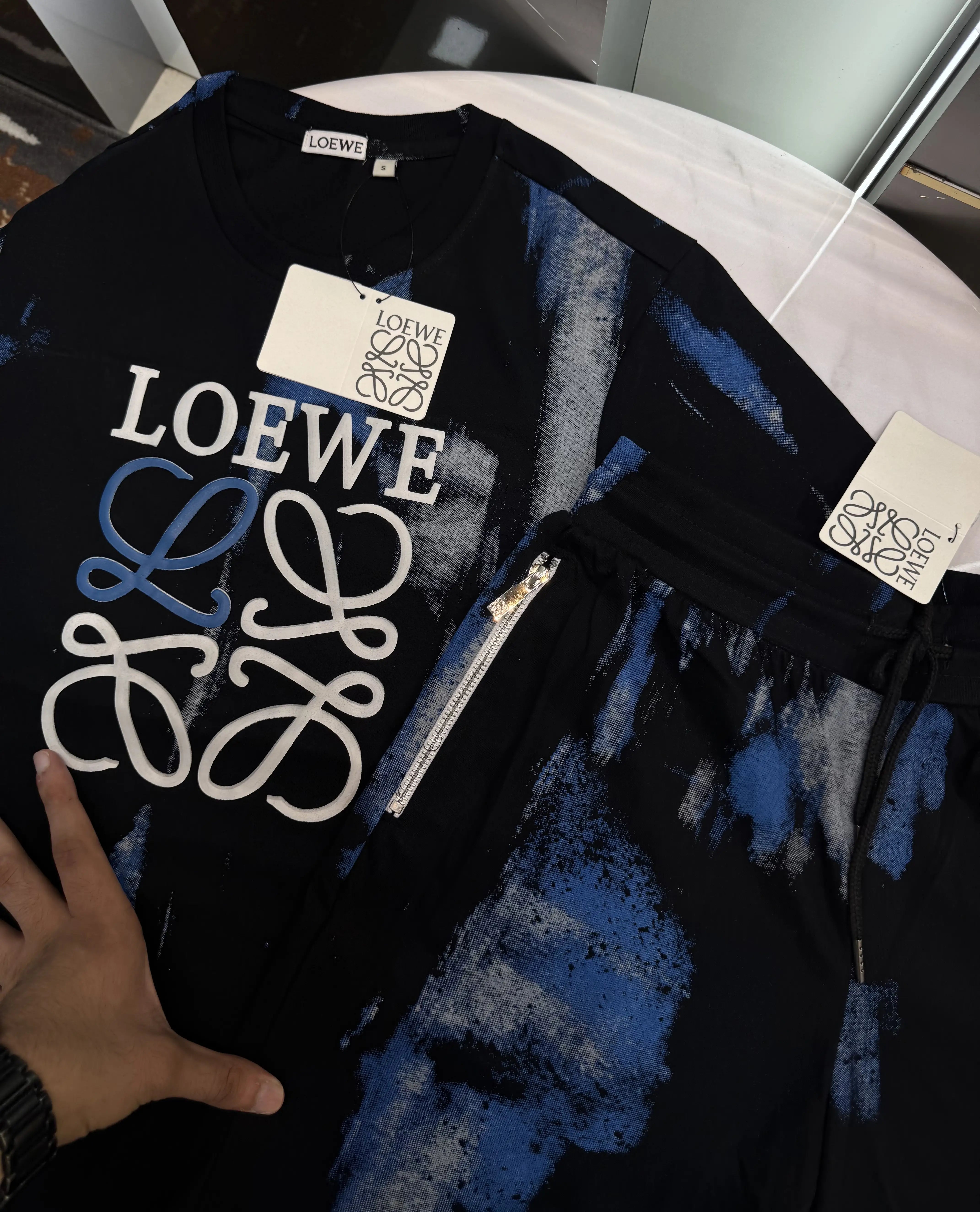 Loewe Black Logo Work Imported Cord Set Secondary image