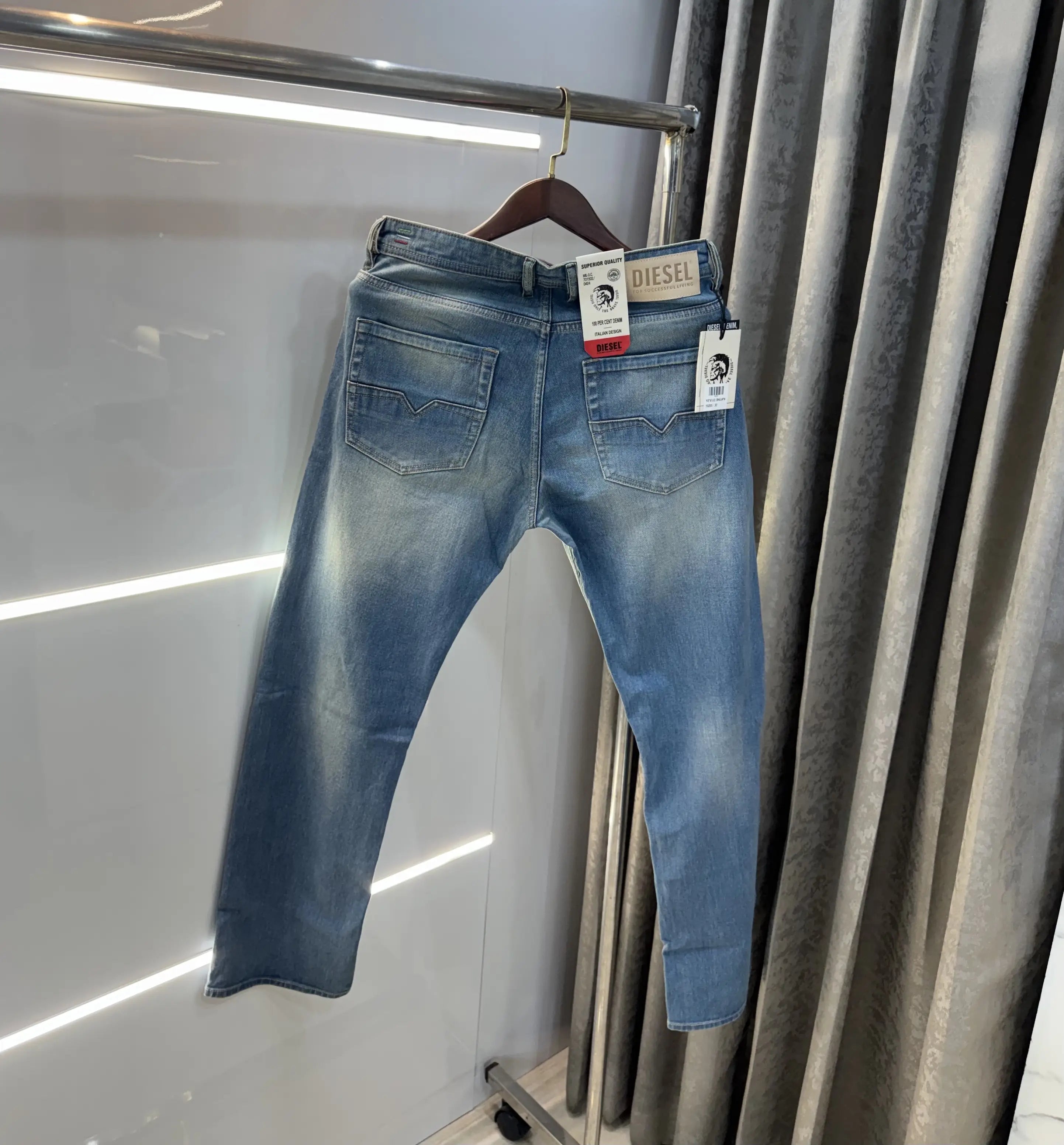 Diesel Greenish Imported Premium Denim Main image