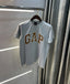 Gap Grey Embroidery Logo Premium T-Shirt