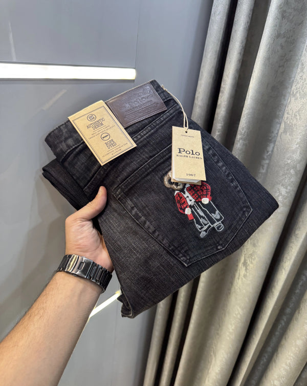 Ralp h  Lauren Carbon Black Teddy Edtion Imported Denim