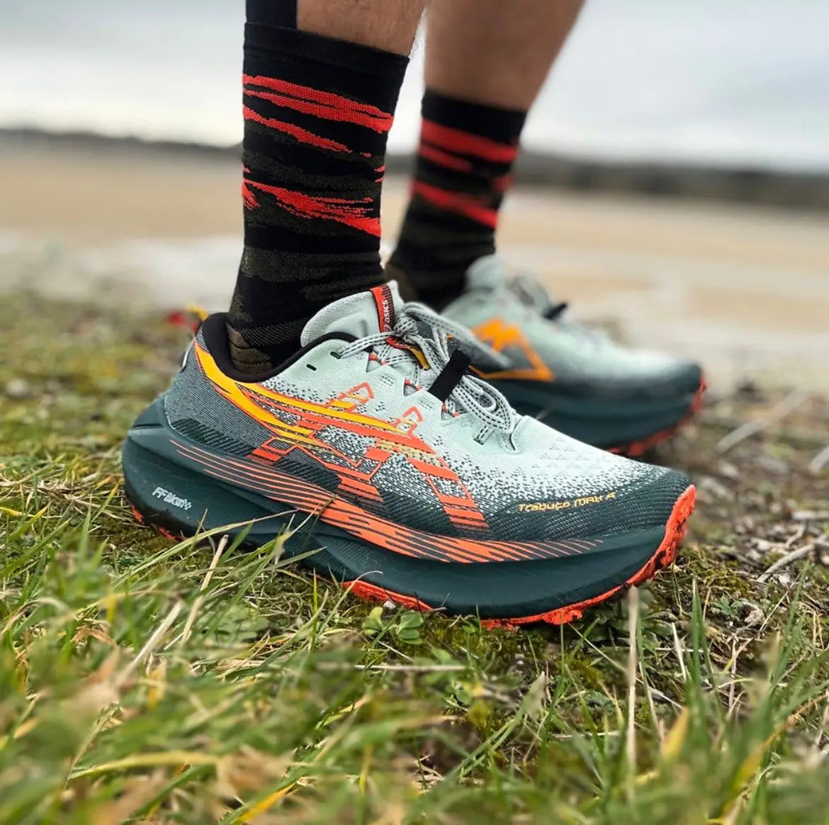 Asiccss Trabuco Max 4 Trail Cold Moss Nova Orange Secondary image