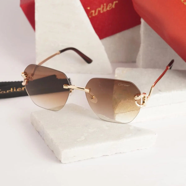 Cartier 8822 gold brown