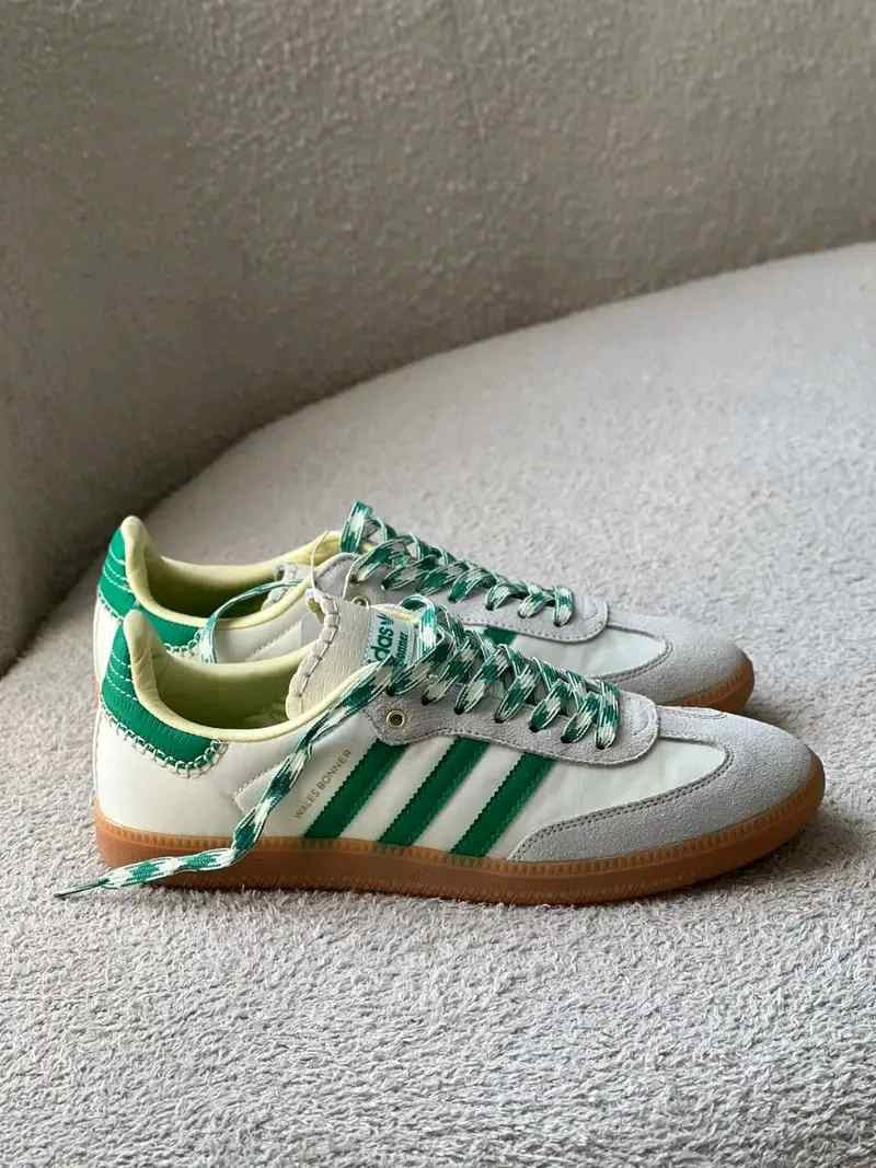 Wales Bonner X Adidass Samba Cream