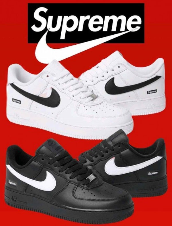 Supreme x Nikee AirForce 1 Low Blac
