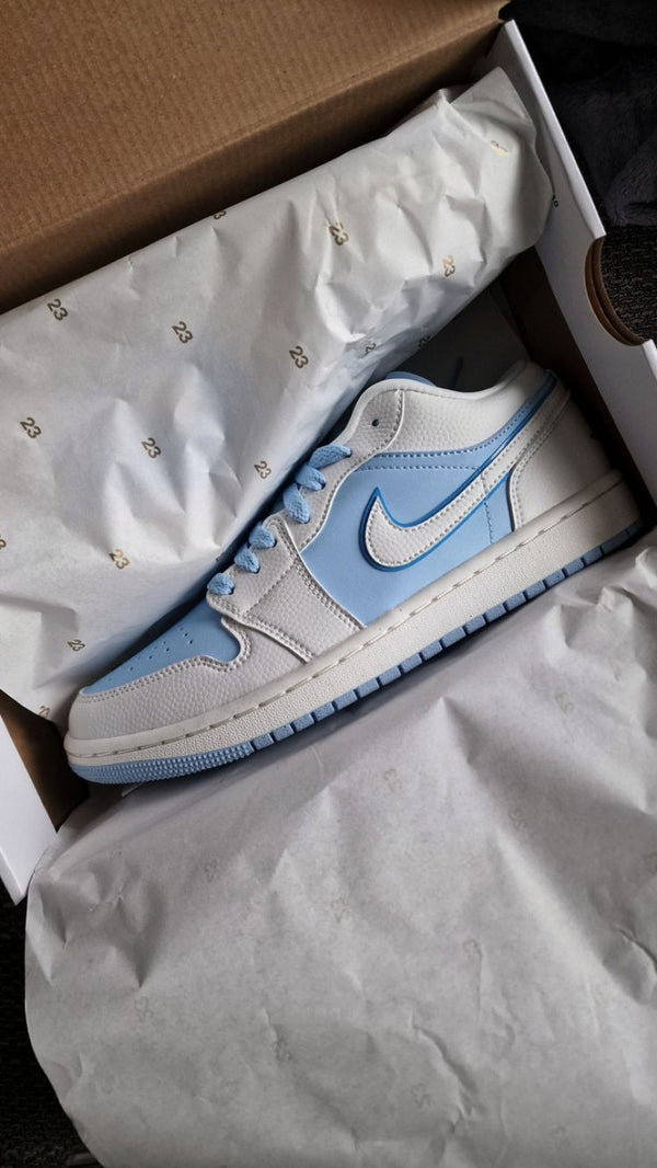Nikee Air Jordan 1 Low Ice Blue