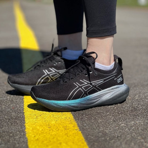 Asicss Gel Nimbus 25 Platinum Black