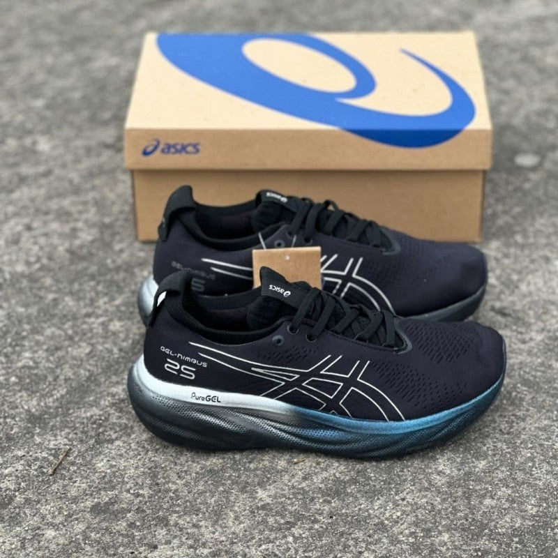 Asicss Gel Nimbus 25 Platinum Black