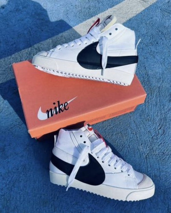Nikee Blazer Mid 77 Jumbo White