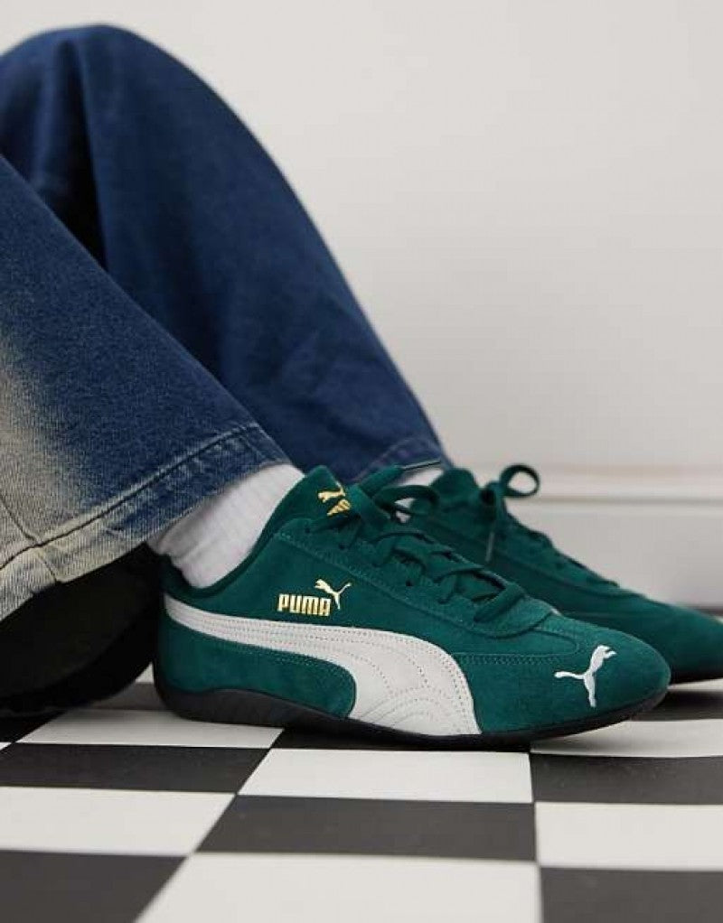 Pumaa Speedcat Og Dark Myrtle Green
