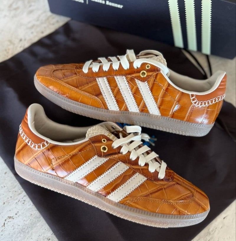 adidass samba x wales bonner Brown
