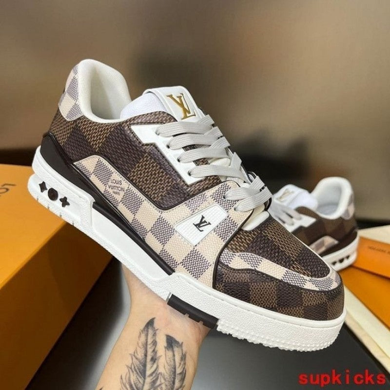 Louis Vuitton LV Trainer Brown