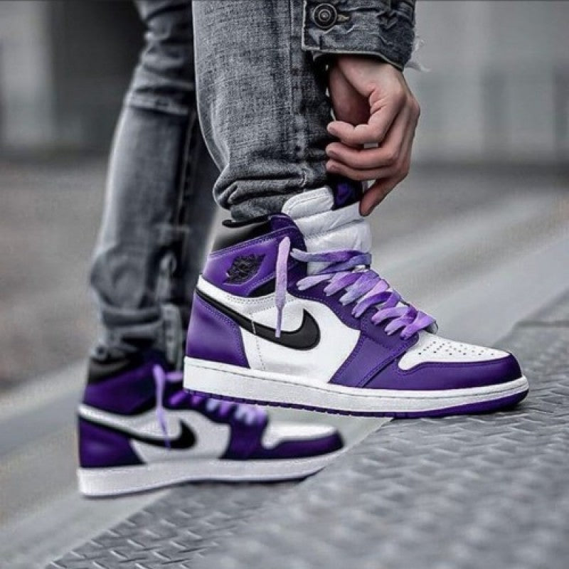 Nikee Air Jordan 1 High OG Court pu
