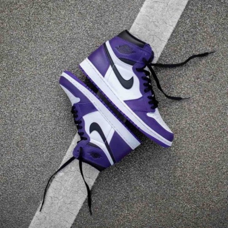 Nikee Air Jordan 1 High OG Court pu