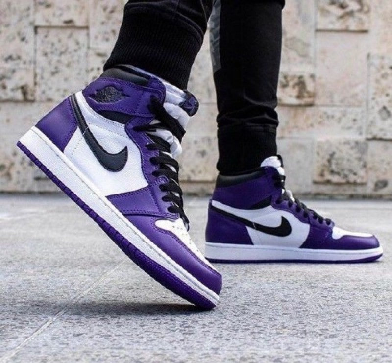 Nikee Air Jordan 1 High OG Court pu