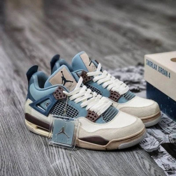 Jordan Retro 4 Snorlax Custom Surp