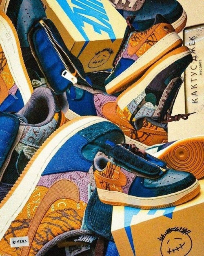 Nikke Air Force 1 Low Travis Scott Secondary image
