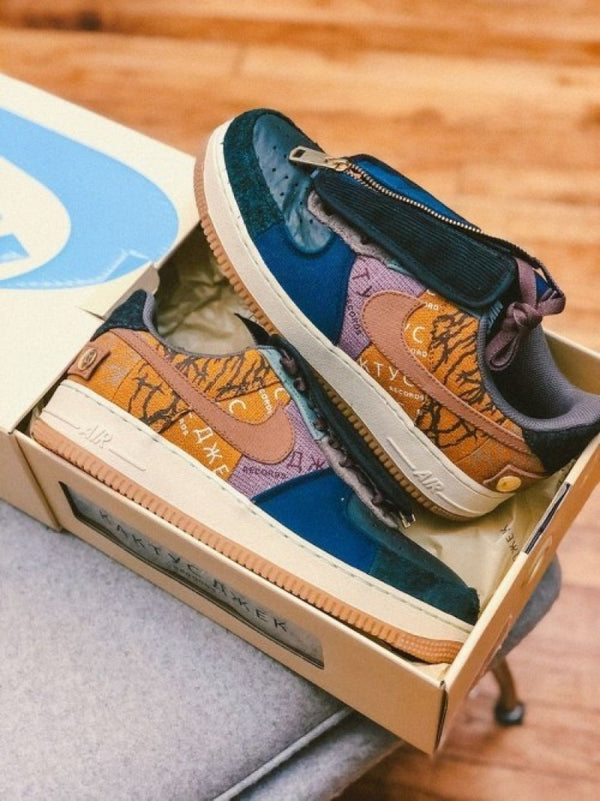 Nikke Air Force 1 Low Travis Scott