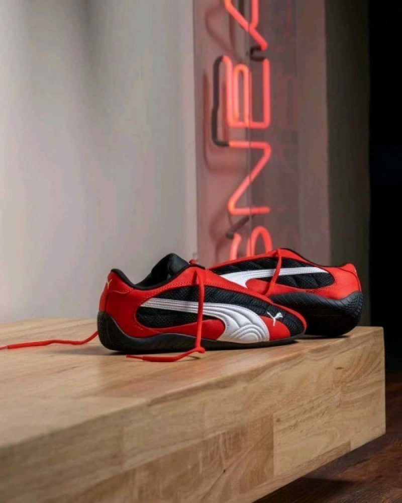 PUMAA SPEEDCAT PLUS RED WHITE