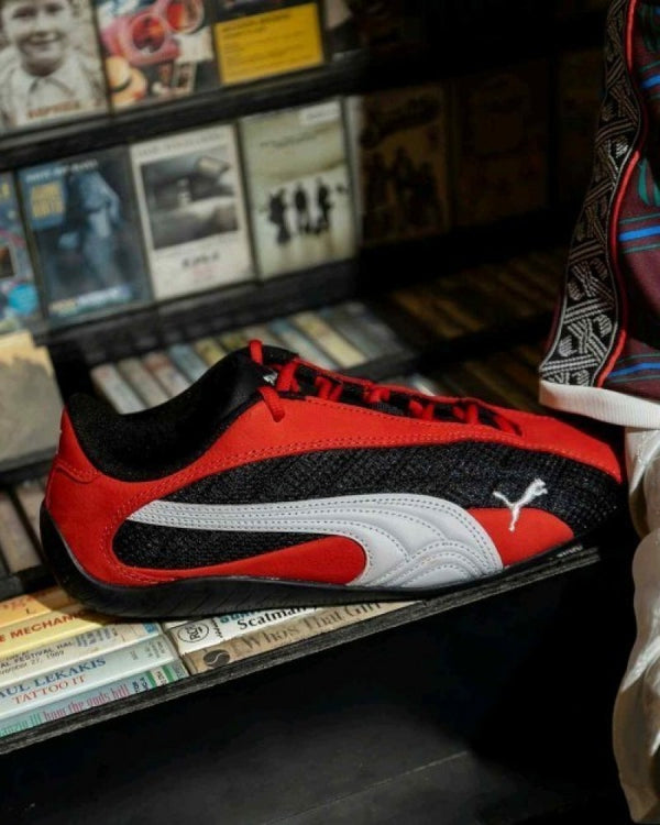 PUMAA SPEEDCAT PLUS RED WHITE