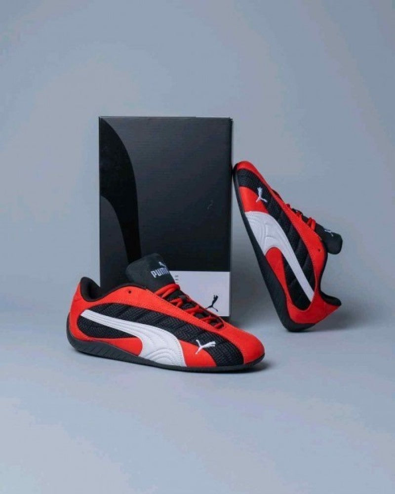 PUMAA SPEEDCAT PLUS RED WHITE