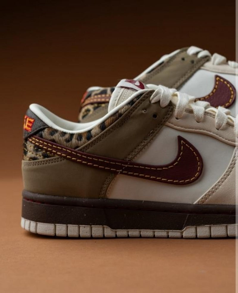 NIKEE DUNK LOW KHAKI LEOPARD
