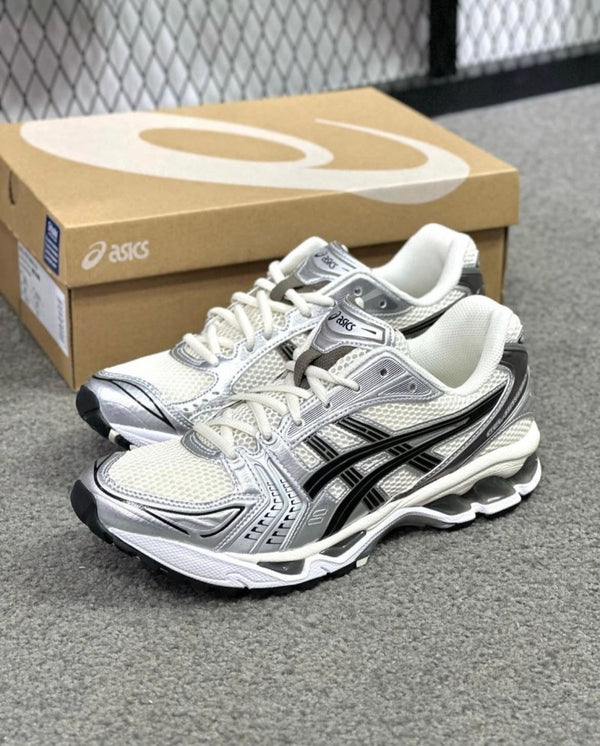 Asicss Gel Kayano 14 Cream Black Metallic Plum
