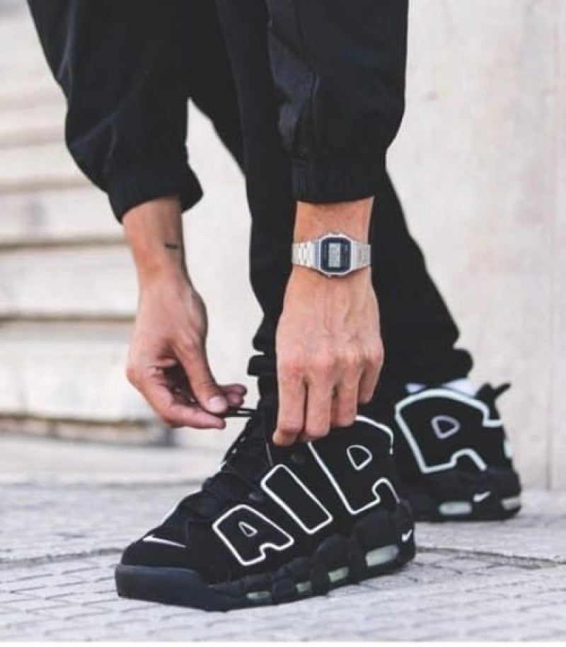 Nikee Air More Up Tempo Black