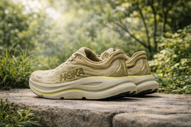 Hoka Bondi 9 Grassland Oyster Mushr