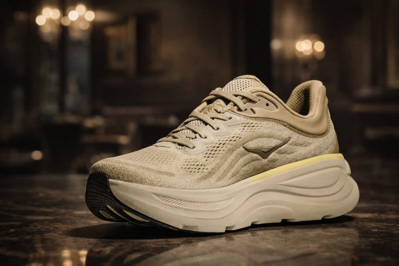 Hoka Bondi 9 Grassland Oyster Mushr