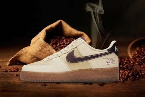 Nikee Airforce 1 Low Coffee Suede