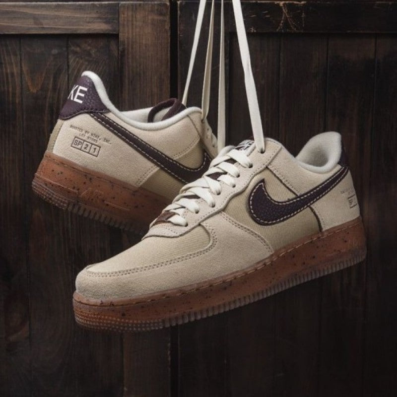 Nikee Airforce 1 Low Coffee Suede