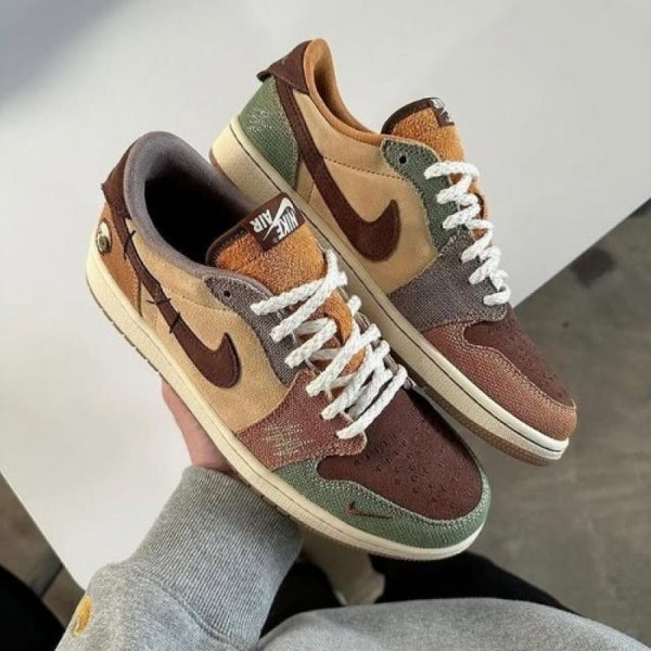 Nikee Air Jordan Retro 1 Low Zion x