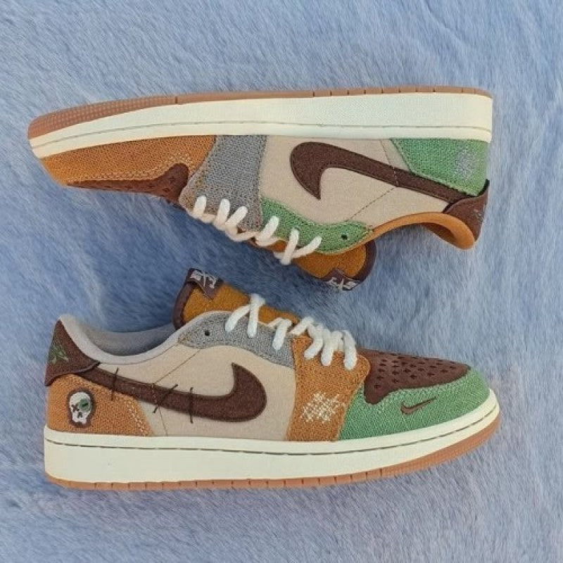 Nikee Air Jordan Retro 1 Low Zion x