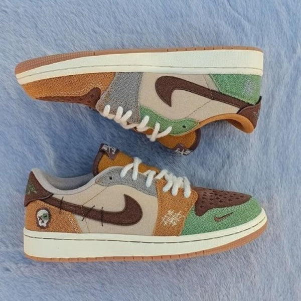 Nikee Air Jordan Retro 1 Low Zion x