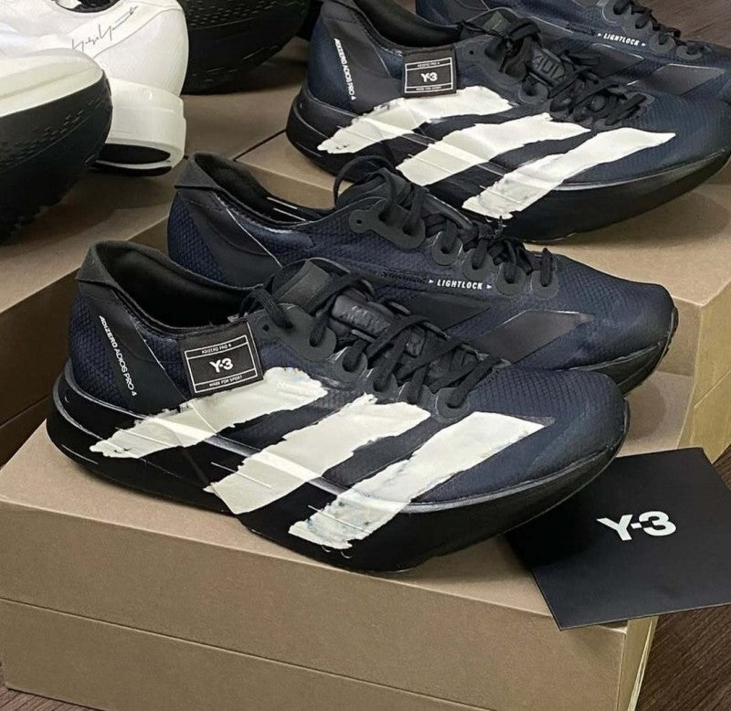 Adidass Y3 Adios Pro 4 Black White