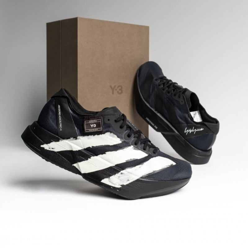 Adidass Y3 Adios Pro 4 Black White
