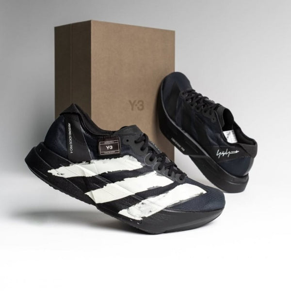 Adidass Y3 Adios Pro 4 Black White
