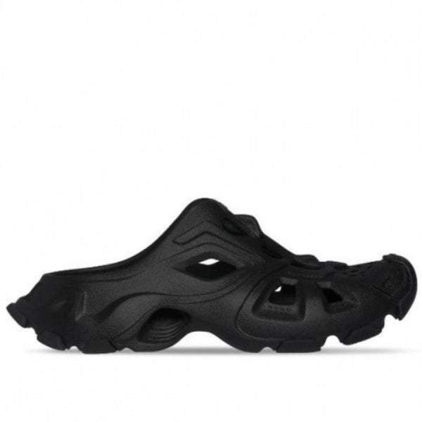 Balenciaga Mule Croc s Pure Black