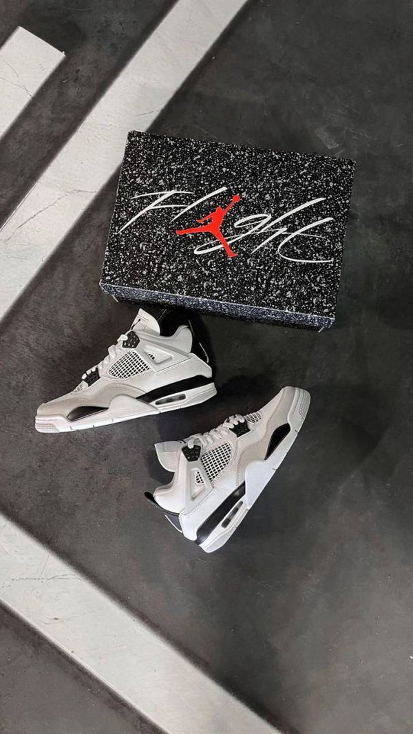 Nik e Air Jordan Retro 4 Military Semi Ua (524)